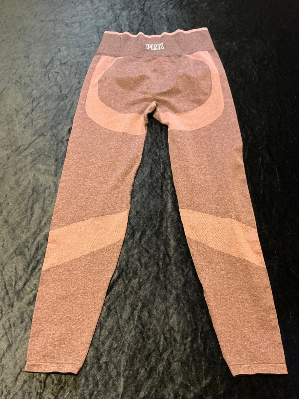Victoria Secret PINK Seamless Leggings Purple Heathered Women's Size Medium